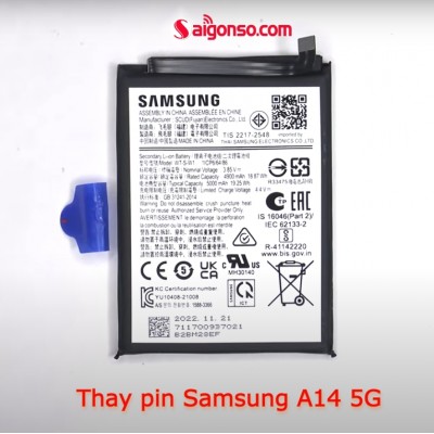 Thay pin Samsung Galaxy A14